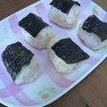 けっけチャン's cooksnap of when they made たぬきおにぎり.