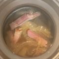 ☆ドキンちゃん☆”'s cooksnap of when they made 米久 原形ベーコンブロックスープ.