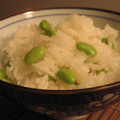 pikachu's cooksnap of when they made さわやか美味しい”枝豆ごはん”.