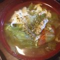 dfycc's cooksnap of when they made トマトのコンソメスープ.