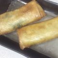 沙耶1211's cooksnap of when they made 挽肉で作る根菜入り春巻き.