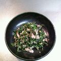 ヒヨリンとナミスケ's cooksnap of when they made ✿春菊のツナおかか和え✿.