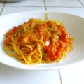 まいとものママ's cooksnap of when they made 簡単！トマトツナパスタ♥.