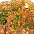 minadongri's cooksnap of when they made ＊＊ダイエット和風キムチチヂミ＊＊.