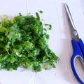 kurukurumin's cooksnap of when they made 長ネギの青い部分をチョットだけ楽に切る.