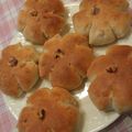 yuriboh's cooksnap of when they made くるみぱん.