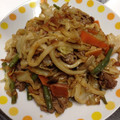 まぁたん２１'s cooksnap of when they made 超簡単！野菜たっぷり和風焼きうどん.