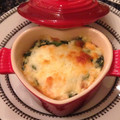 ぶーこクッキング's cooksnap of when they made ほうれん草と鮭のクリームグラタン.