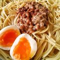 sakietto's cooksnap of when they made 納豆スープパスタ。.