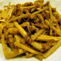 gongmei's cooksnap of when they made 筍と牛蒡と豚肉の炒め物（竹筍牛蒡炒肉絲）.