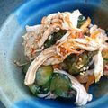 oBsession's cooksnap of when they made 鶏ムネ肉ときゅうりの♡中華味噌和え✿.