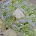 あこーた's cooksnap of when they made 白菜と林檎のフルーティな冬サラダ.