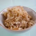 totomomoiro's cooksnap of when they made シーチキンとなめ茸の炊き込みご飯.