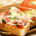 うさぎのシーマ's cooksnap of when they made 私の喫茶店風♪ピザトースト.