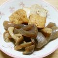 みのりっくす's cooksnap of when they made 厚揚げとこんにゃくの煮物.