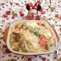 みなみんくっきんぐ's cooksnap of when they made ＊カニかまと枝豆のマカロニグラタン＊.