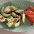 平井道子's cooksnap of when they made ウクレレ校長先生レシピ　アボカドぬか漬け.