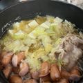 月✳Iris's cooksnap of when they made 簡単♪白菜とうどんのトロトロ中華鍋.