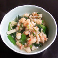 チャモ吉's cooksnap of when they made 小松菜とえのきのエビあんかけ.