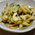 こなみママ's cooksnap of when they made 万能ダレdeきゅうりと竹輪の仲良し炒め.