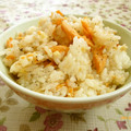夏の記念日's cooksnap of when they made 塩シャケとごまとショウガの混ぜご飯.