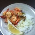 まきぼ's cooksnap of when they made プレートランチ : ガーリックシュリンプ.