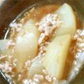 eccoinUSA's cooksnap of when they made かぶの鶏そぼろあんかけ.