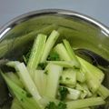 じぇんたん's cooksnap of when they made セロリのマリネ.