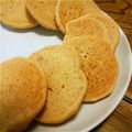 りんりん畑's cooksnap of when they made 米粉ときなことすりゴマのパンケーキ。.