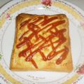 プッチケリー's cooksnap of when they made うま～い♪ピザ風トースト.