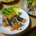 しのばぁたん's cooksnap of when they made カニカマの磯辺揚げ風.