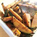 soratea's cooksnap of when they made ✿ピリっと♡かぼちゃの変わりきんぴら✿.