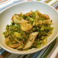 m@n@'s cooksnap of when they made 捨てないで！大根の葉＆ちくわ炒め.