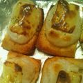 大臣たろーmama's cooksnap of when they made 香ばしい♪油揚げとお餅の簡単!ピザ.