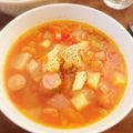 ペペジーナ's cooksnap of when they made うちの☆ミネストローネ☆.