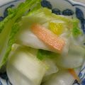 Cookingmam's cooksnap of when they made 柚子◆白菜の即席漬け◆白だしで.