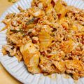 ルパンのかあさん☆彡's cooksnap of when they made 超・簡単豚キムチ.