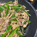 yasupom's cooksnap of when they made 簡単！豚こまで青椒肉絲.