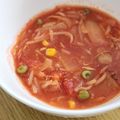 ダリア☆'s cooksnap of when they made 簡単!!野菜どっさりトマトスープ♪.