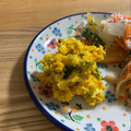しろくお's cooksnap of when they made かぼちゃとクリチのサラダ♪.