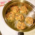 meikoh's cooksnap of when they made 【野菜ソムリエ】紫ずきんの焼き飛竜頭.