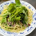 みちゃきマミー's cooksnap of when they made ルッコラとオイルサーディンのパスタ♡.