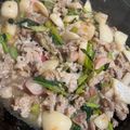 毎日みそ汁's cooksnap of when they made 豚こま肉とカブのコッテリ甘酢炒め.