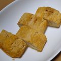 ナーちゃん's cooksnap of when they made 卵2つで！豆腐でかさまし厚焼き玉子.