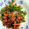 プルンバゴ's cooksnap of when they made お弁当にも♪ピーマンと人参の簡単きんぴら.