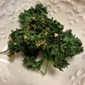 おくみ姫's cooksnap of when they made レンジで*パセリ 大量消費サクサクチップ.
