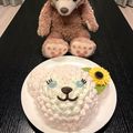 豆だいふく子's cooksnap of when they made 可愛い♪ダッフィーの立体ケーキ♡.