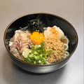 Etsu☆ko's cooksnap of when they made ぶっかけ冷やしおろし納豆讃岐うどん！.