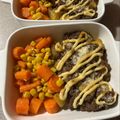 ame-ikuru's cooksnap of when they made ジャガイモとひき肉のマヨチーズ焼き.