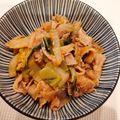 うすみ's cooksnap of when they made ✿豚バラ肉と白菜のコチュジャン味噌炒め✿.